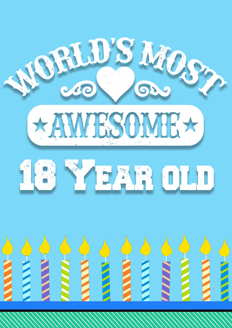 18th Birthday Card Free printable birthday cards Quick & easy