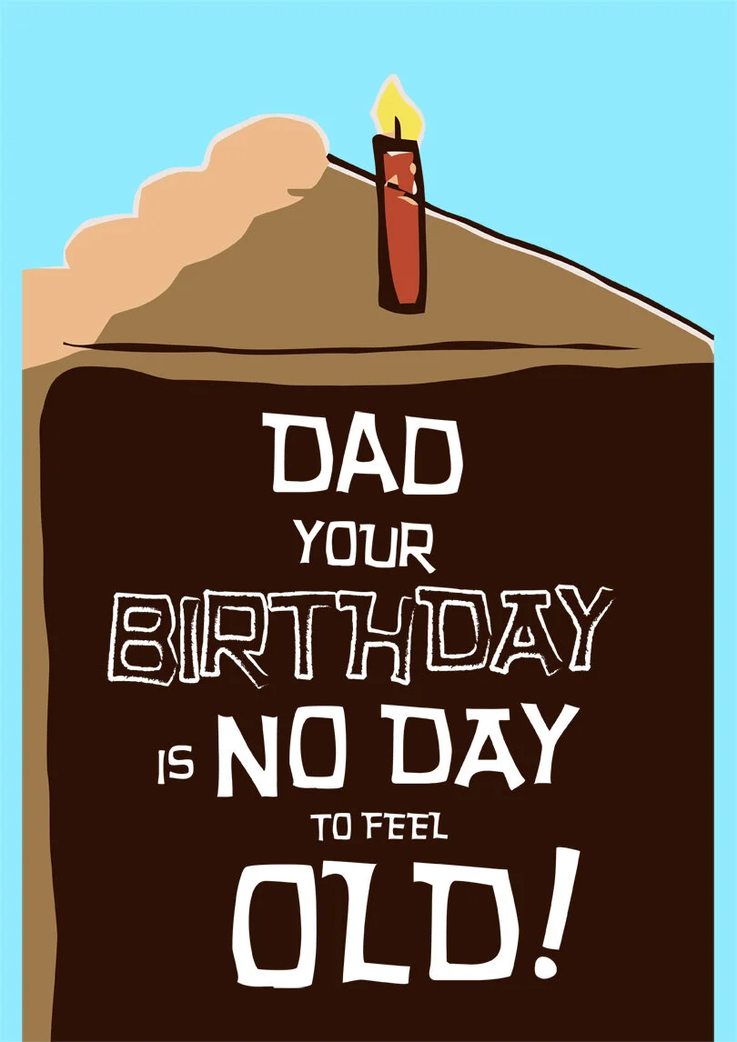 Funny Dads Birthday Card Printbirthday Cards