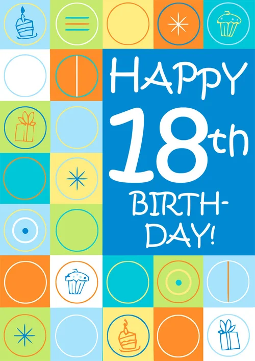 The Best 18th Birthday Cards (free) — PRINTBIRTHDAY.CARDS