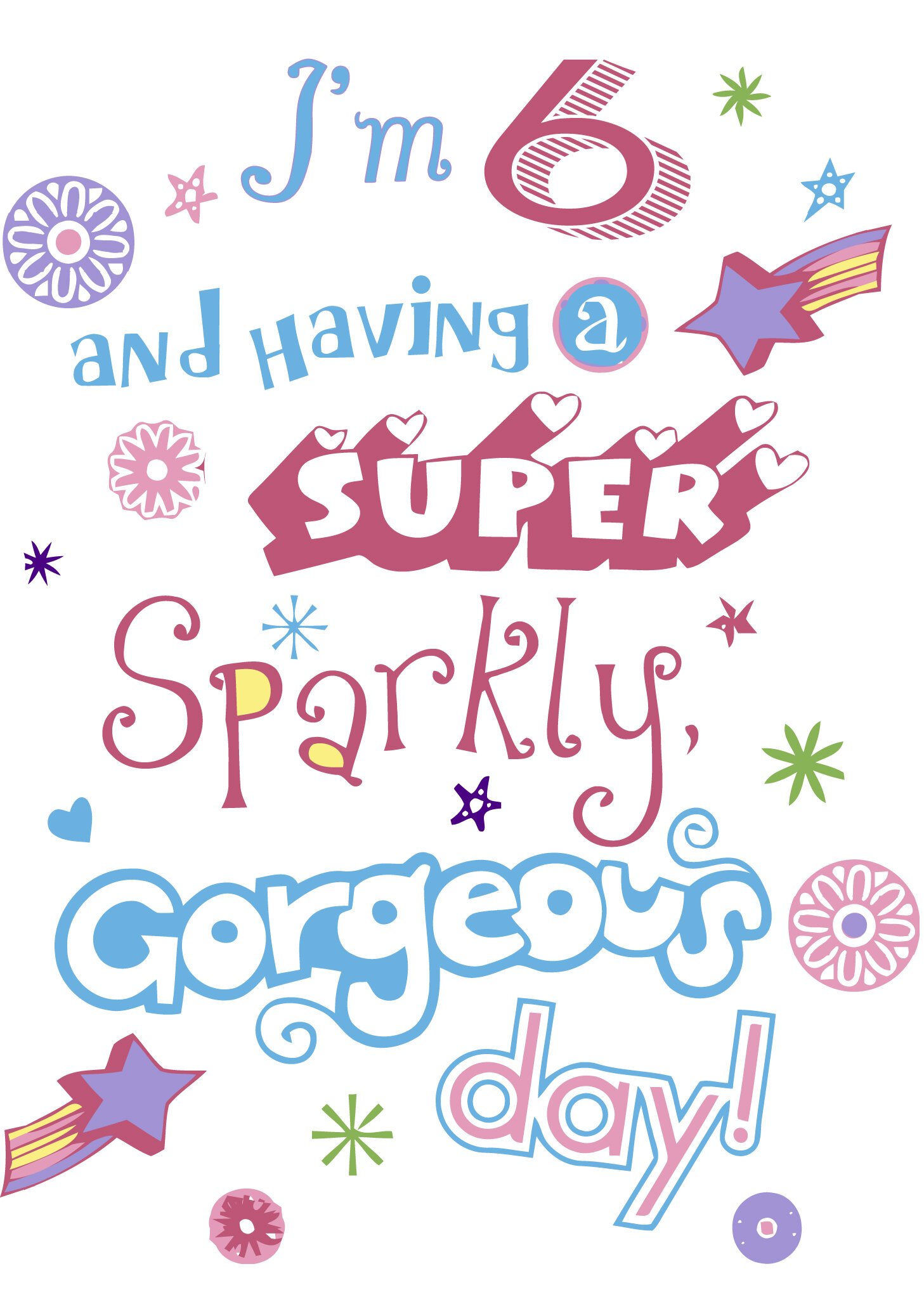 6 year old girl birthday