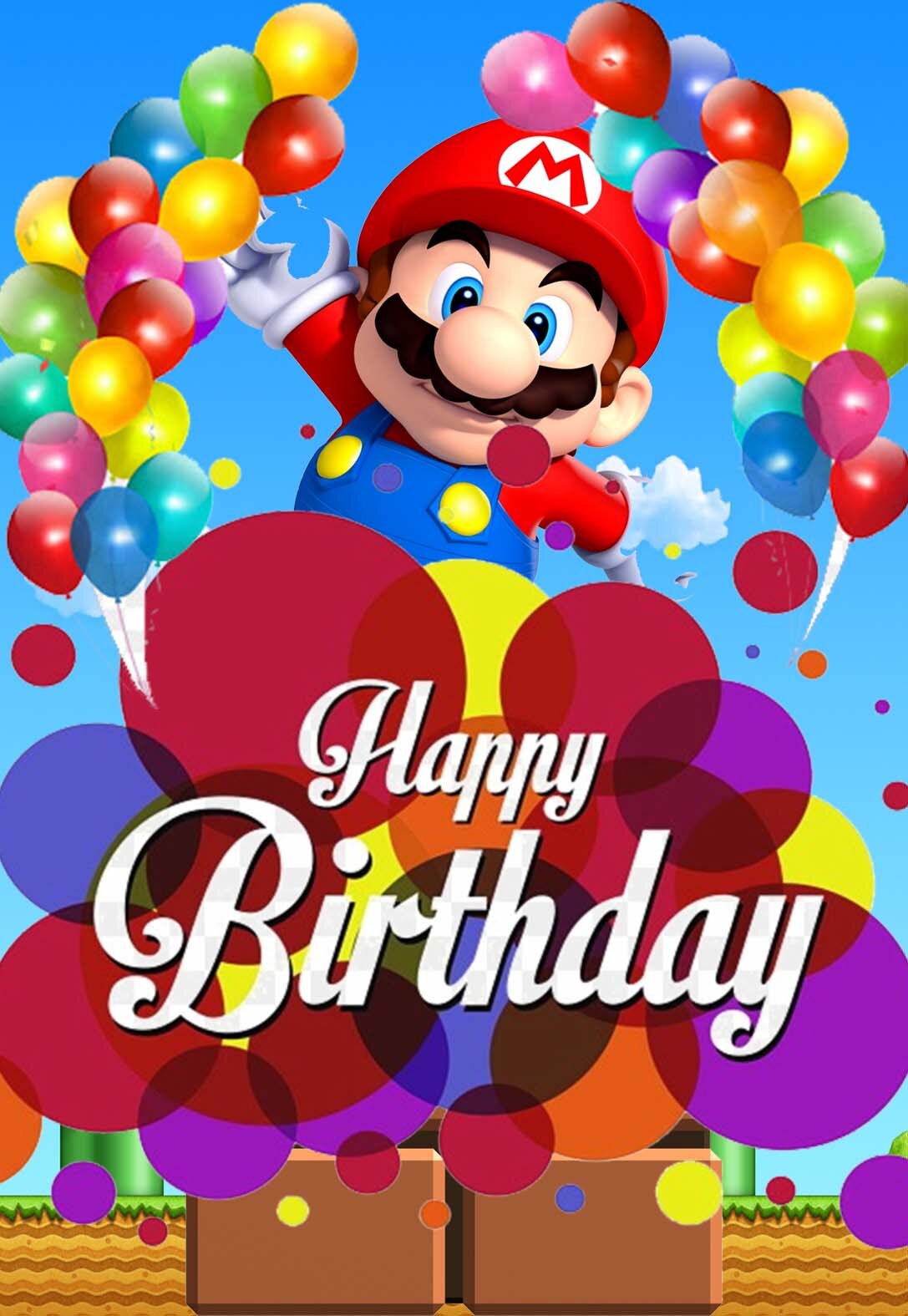 Nintendo Birthday Cards — PRINTBIRTHDAY.CARDS