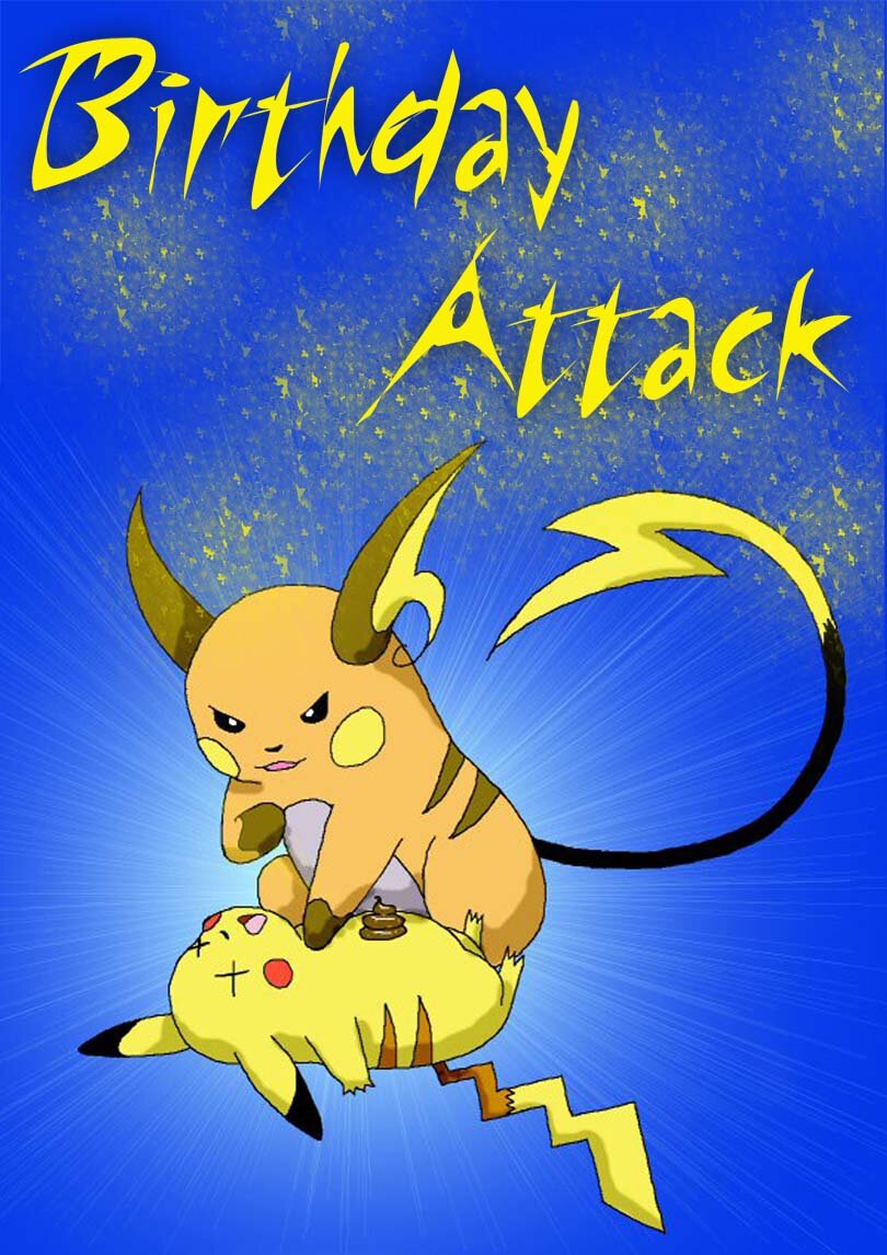 Printable Pokemon Birthday Cards — PRINTBIRTHDAY.CARDS