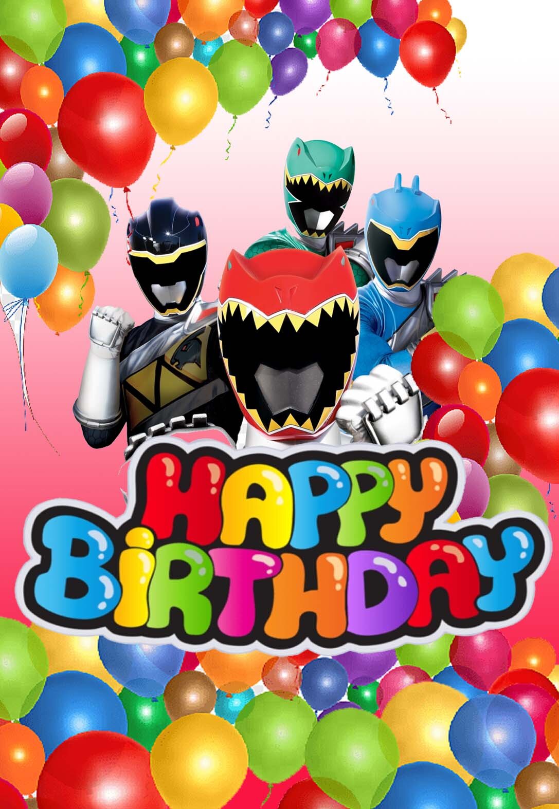 Download Power Rangers Printable Birthday Cards — PRINTBIRTHDAY.CARDS