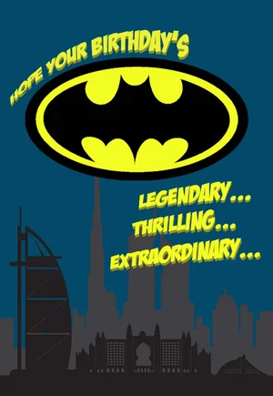 Batman Printable Birthday Cards — PRINTBIRTHDAY.CARDS
