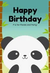 Printable Panda Birthday Cards — PRINTBIRTHDAY.CARDS