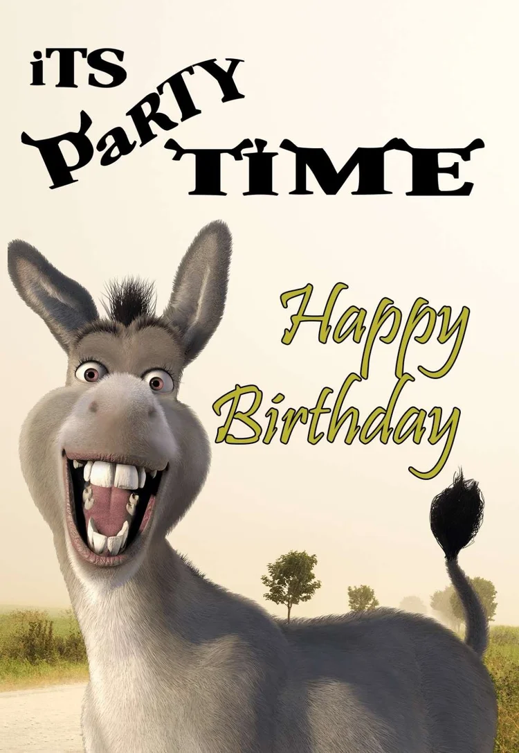 Shrek Printable Birthday Cards — PRINTBIRTHDAY.CARDS