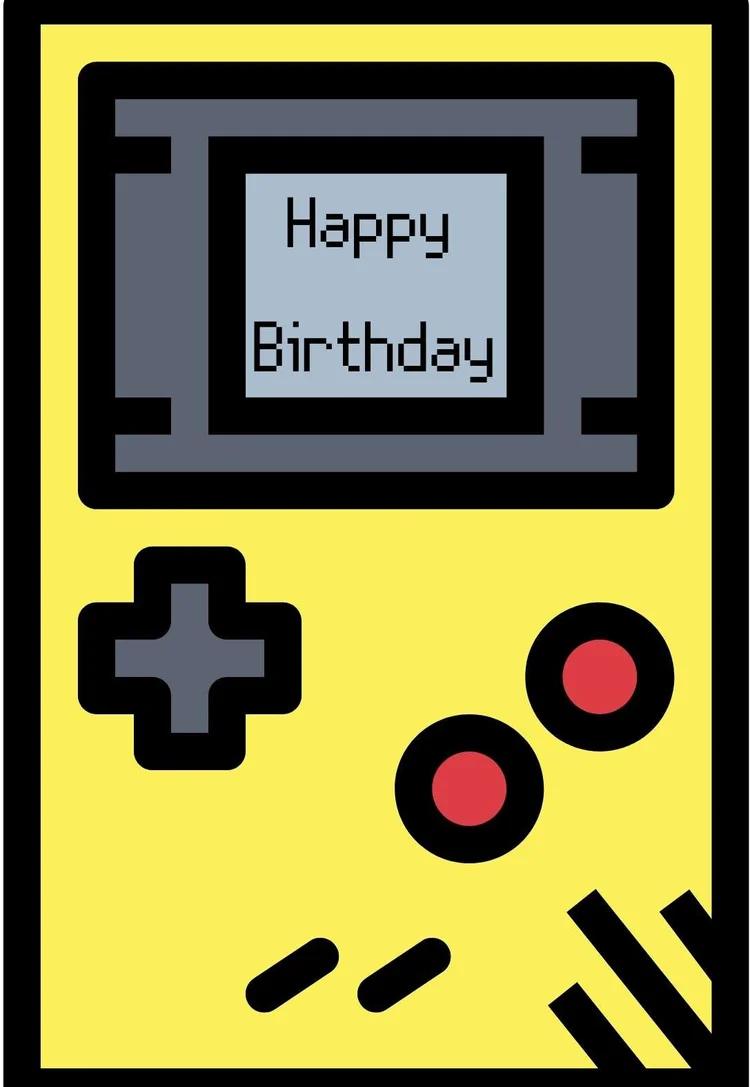 Nintendo Printable Birthday Cards (free) — PRINTBIRTHDAY.CARDS