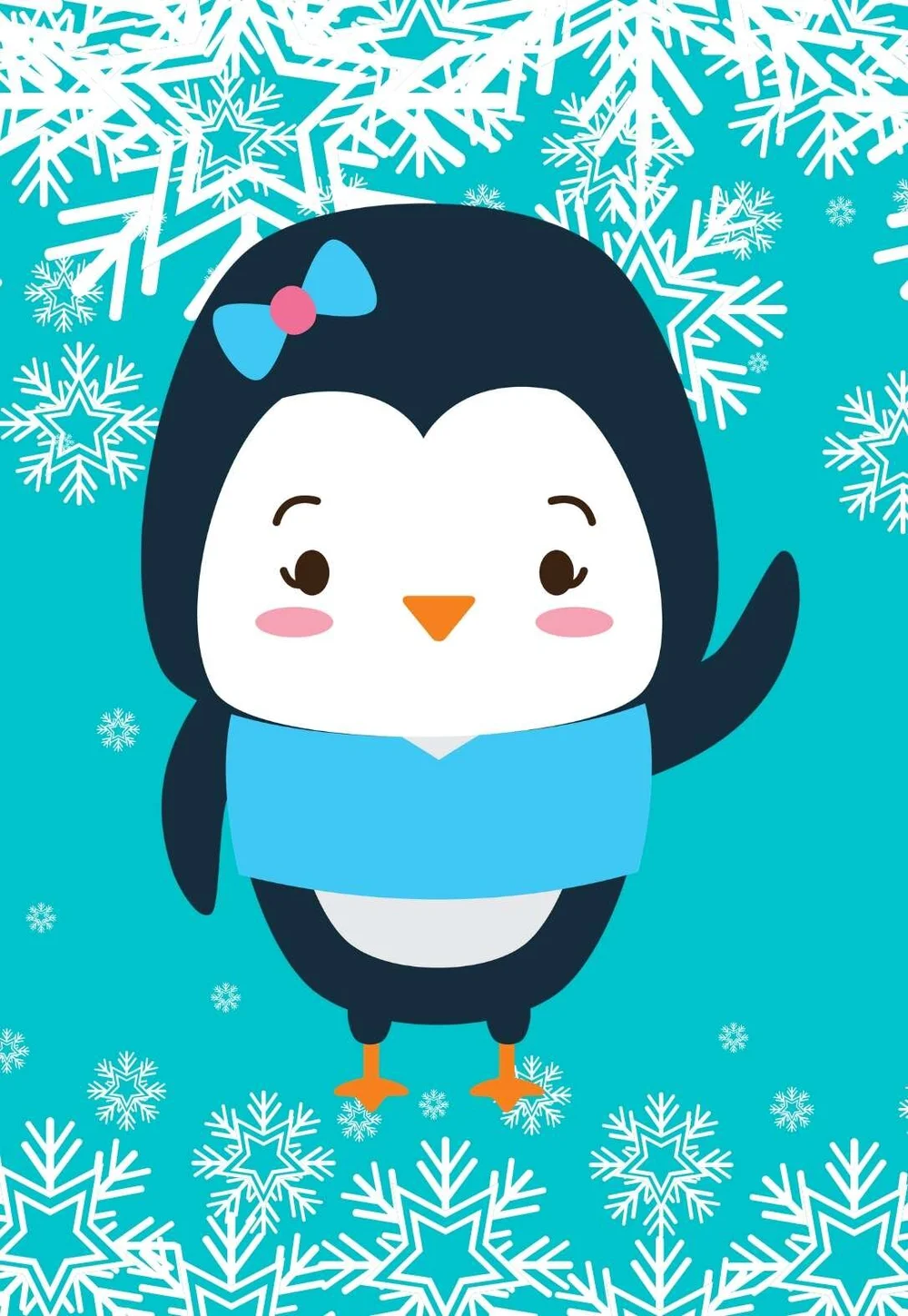 Penguin Printable Birthday Cards — PRINTBIRTHDAY.CARDS