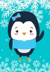 Penguin Printable Birthday Cards — PRINTBIRTHDAY.CARDS