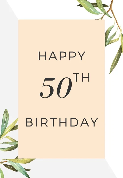 Printable 50th Birthday Cards (free) — PRINTBIRTHDAY.CARDS