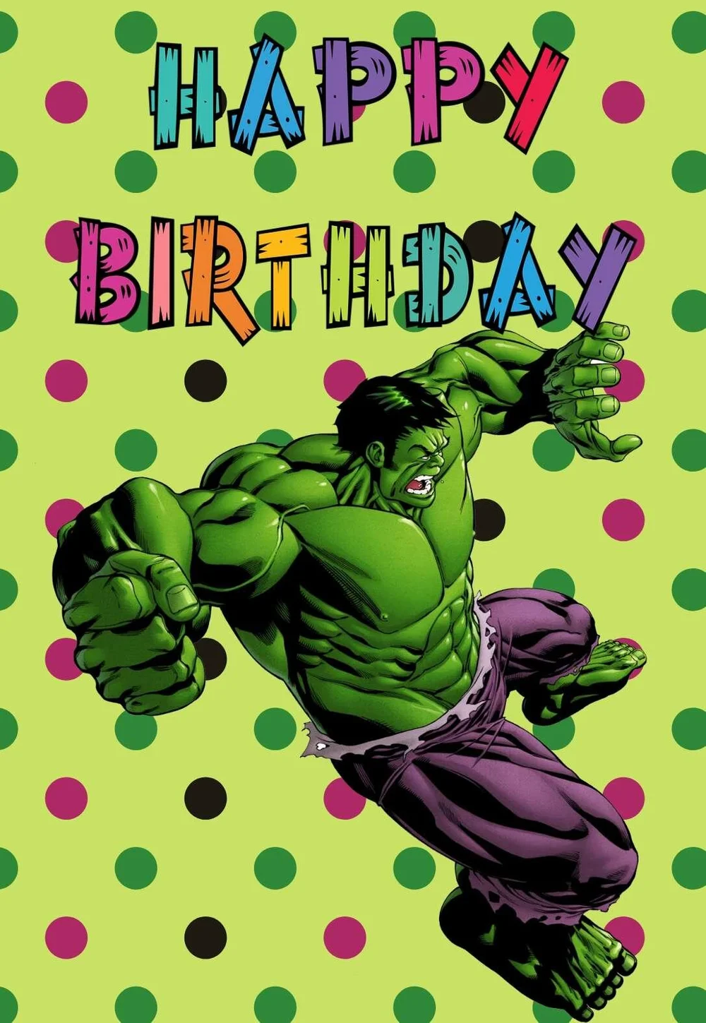 Avengers Printable Birthday Cards — PRINTBIRTHDAY.CARDS