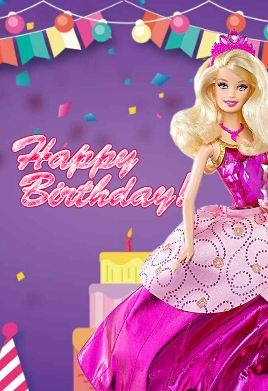 Barbie Birthday Card Free Printable