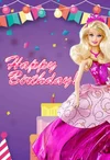 8+ Barbie &amp; Barbie Princess Printable Birthday Cards (free ...