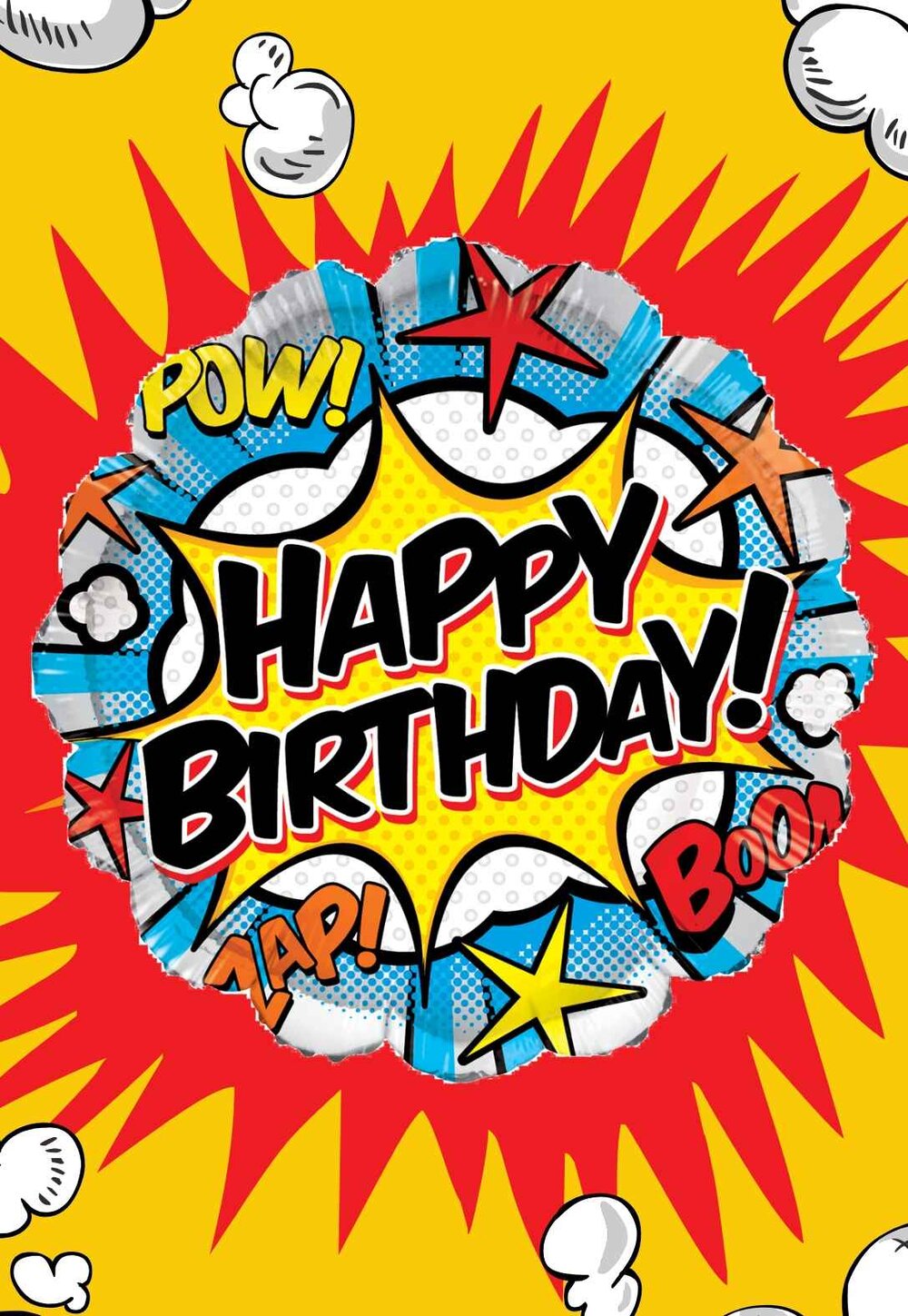 Free Printable Superhero Birthday Cards - Many Categories Throughout Superhero Birthday Card Template