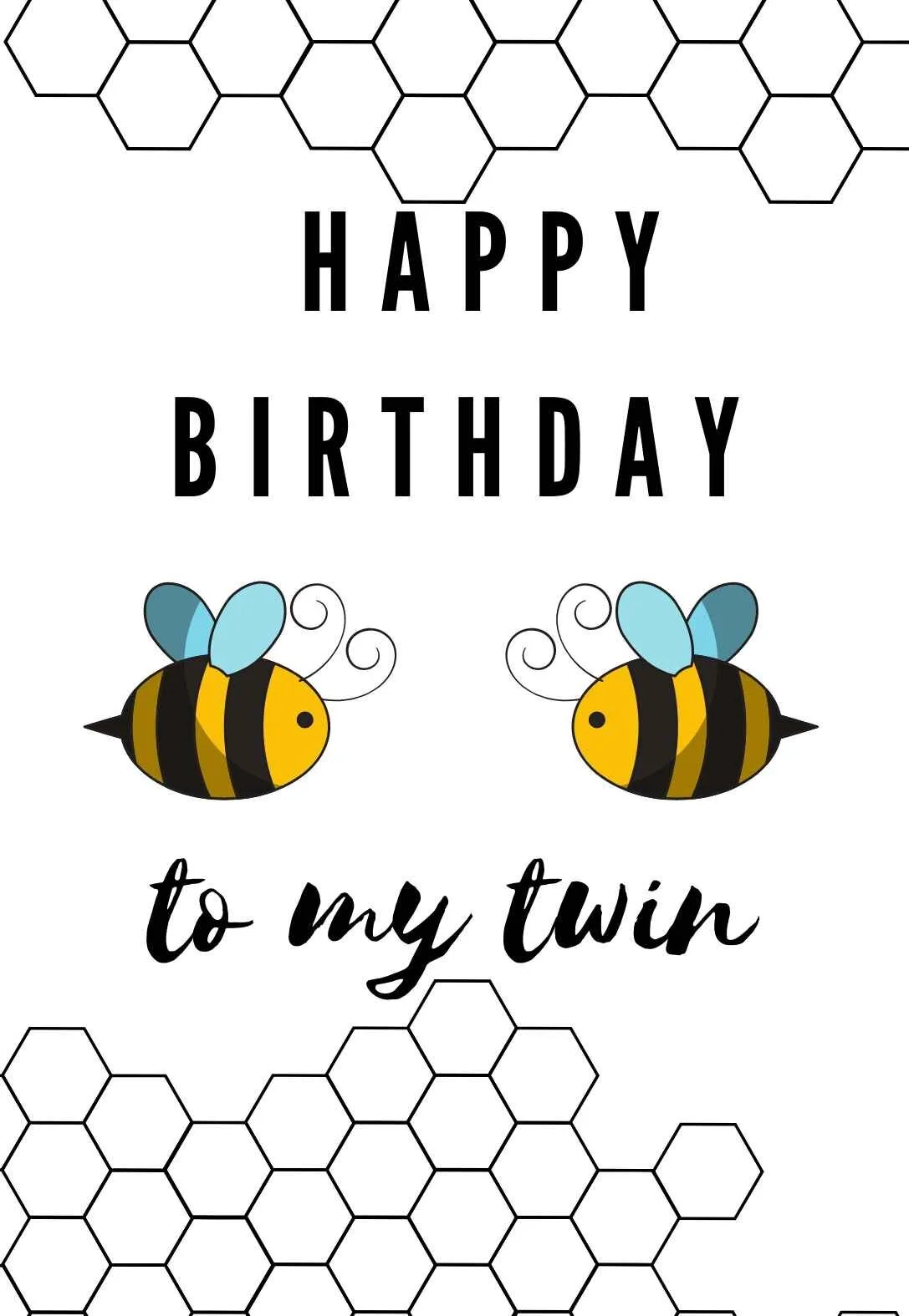16+ Printable Birthday Cards for a Sister w/ Messages — PRINTBIRTHDAY.CARDS