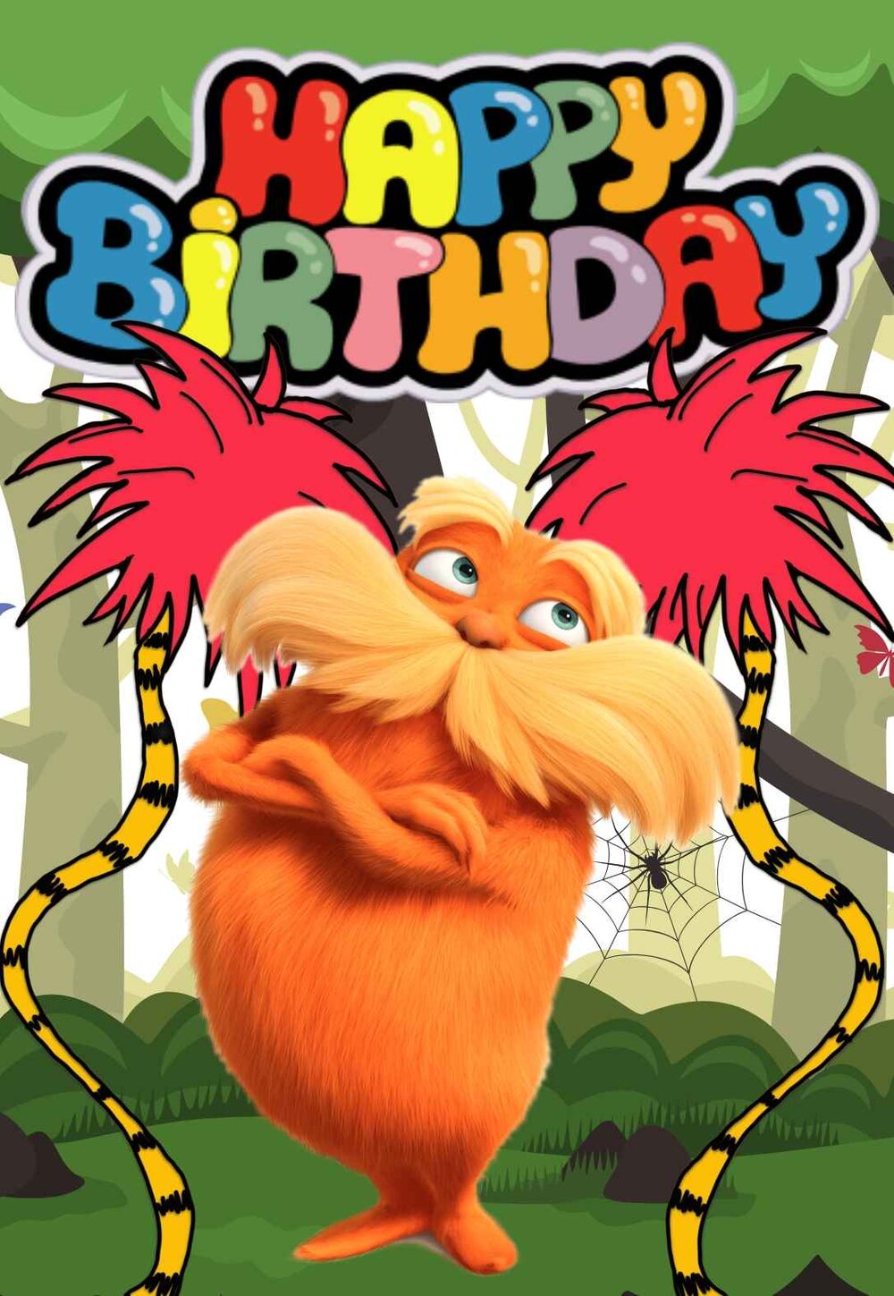 Dr Seuss Printable Birthday Cards — PRINTBIRTHDAY.CARDS In Dr Seuss Birthday Card Template