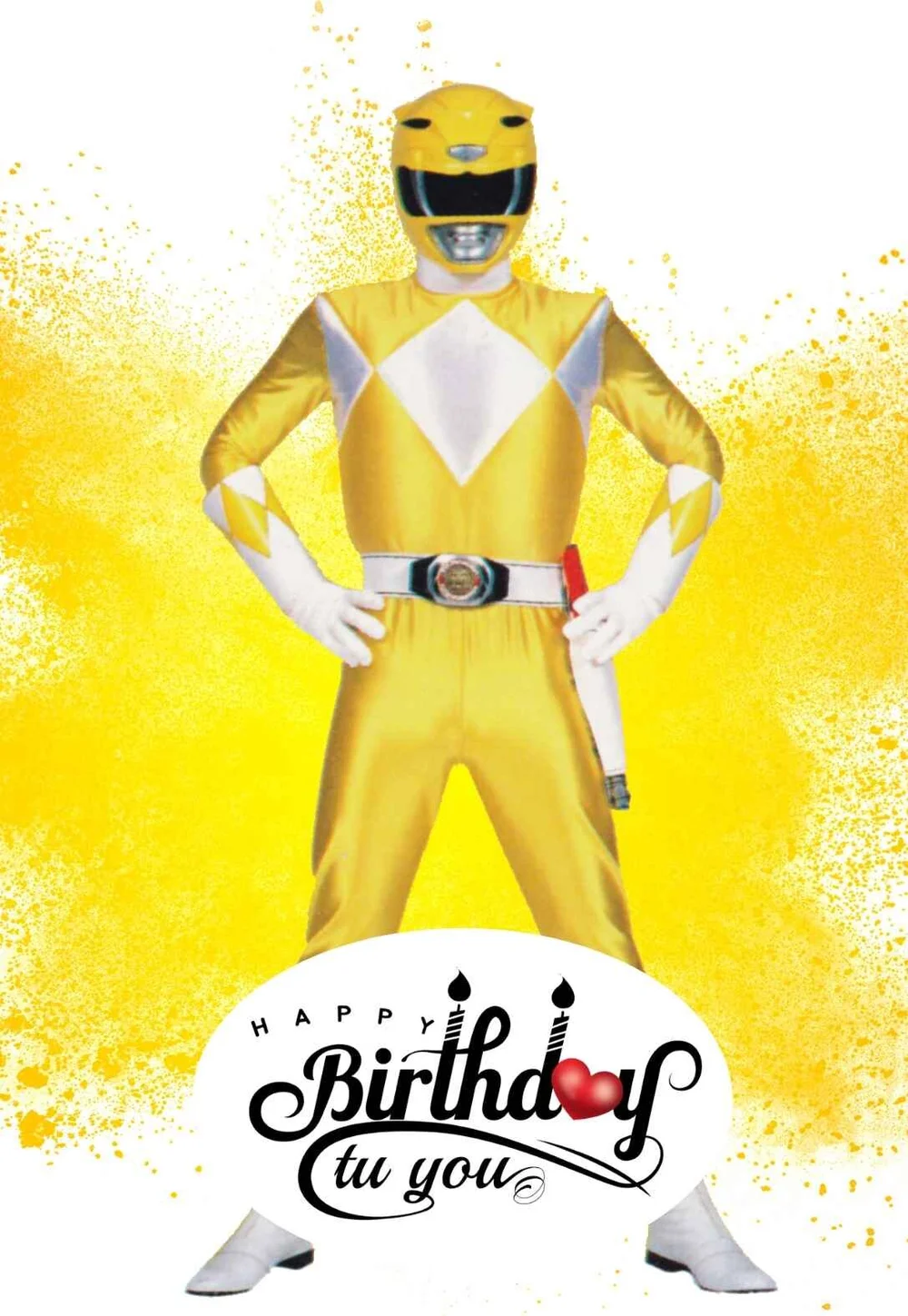 Power Rangers Printable Birthday Cards — PRINTBIRTHDAY.CARDS