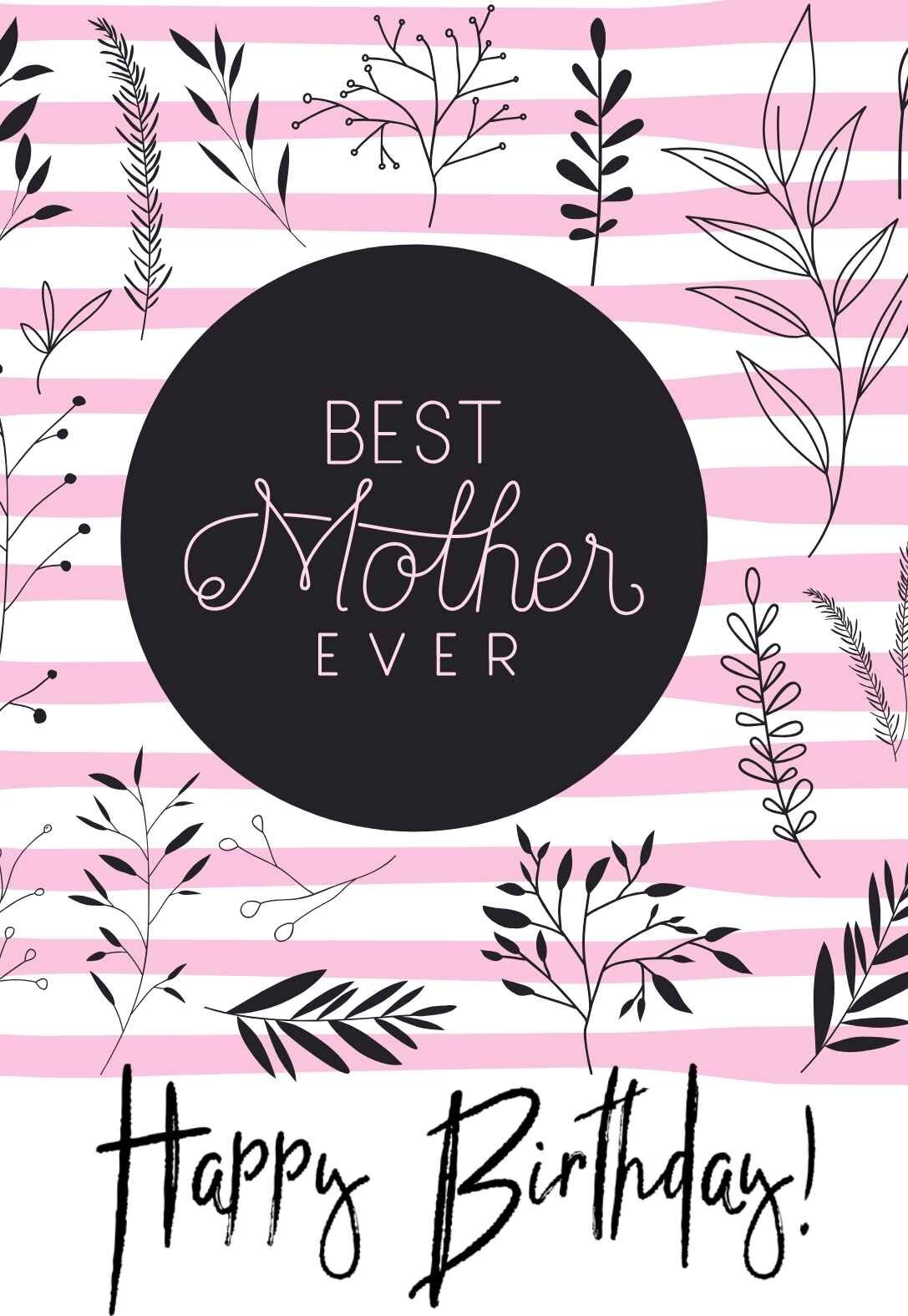 5 Best Images Of Printable Birthday Cards For Mom Free Printable 