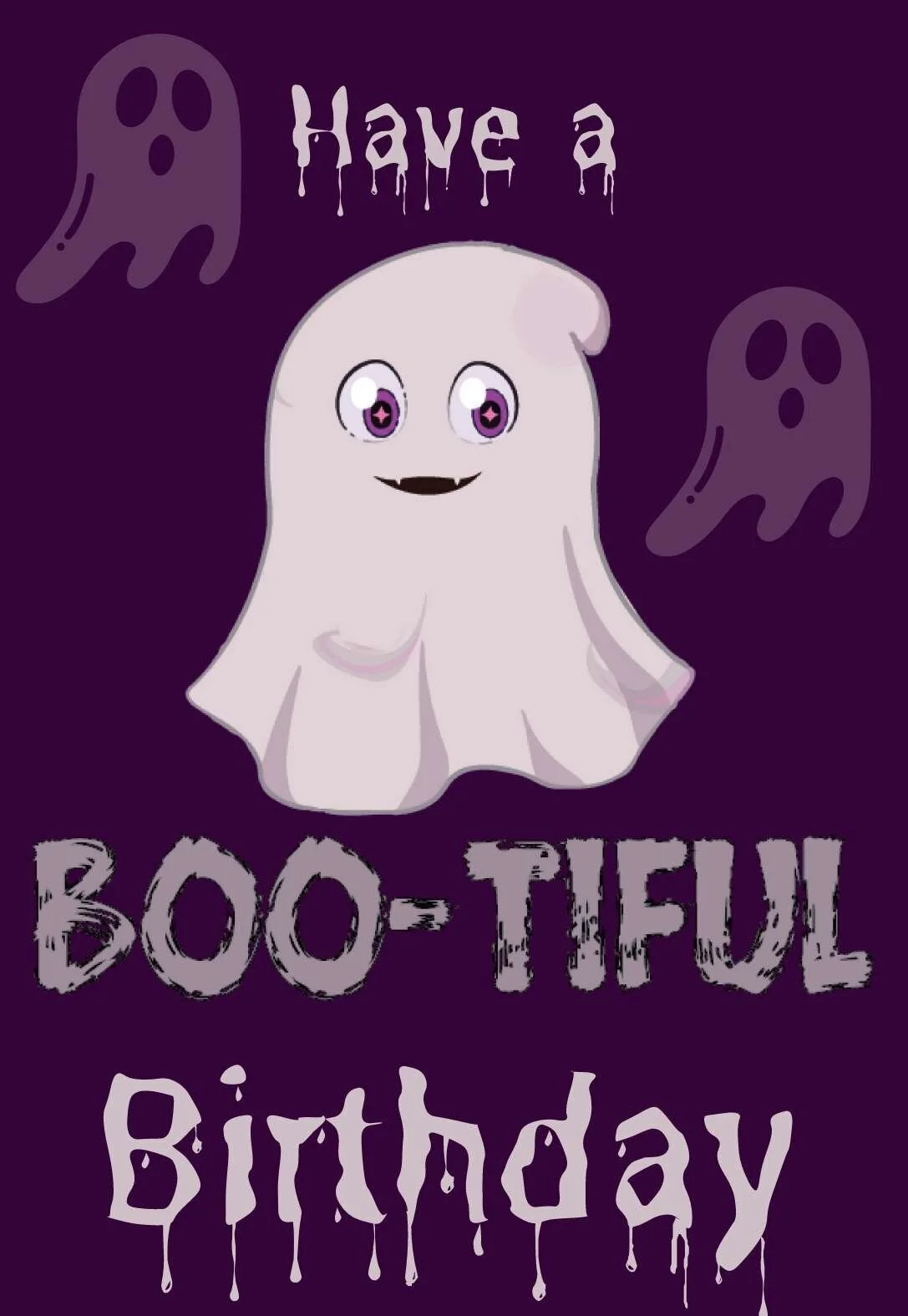7 Spooktacular Halloween Printable Birthday Cards (free