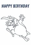 Penguin Printable Birthday Cards — PRINTBIRTHDAY.CARDS