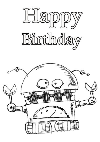 Coloring Birthday Pages & Cards for Adults (free) — PRINTBIRTHDAY.CARDS