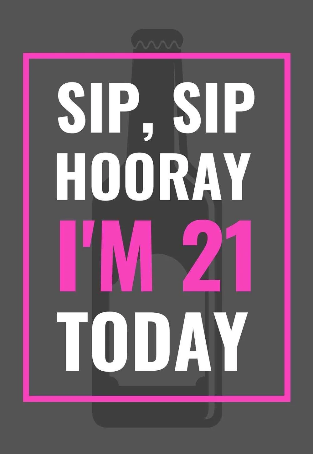 The Best 21st Birthday Cards (printable &amp; free) — PRINTBIRTHDAY.CARDS