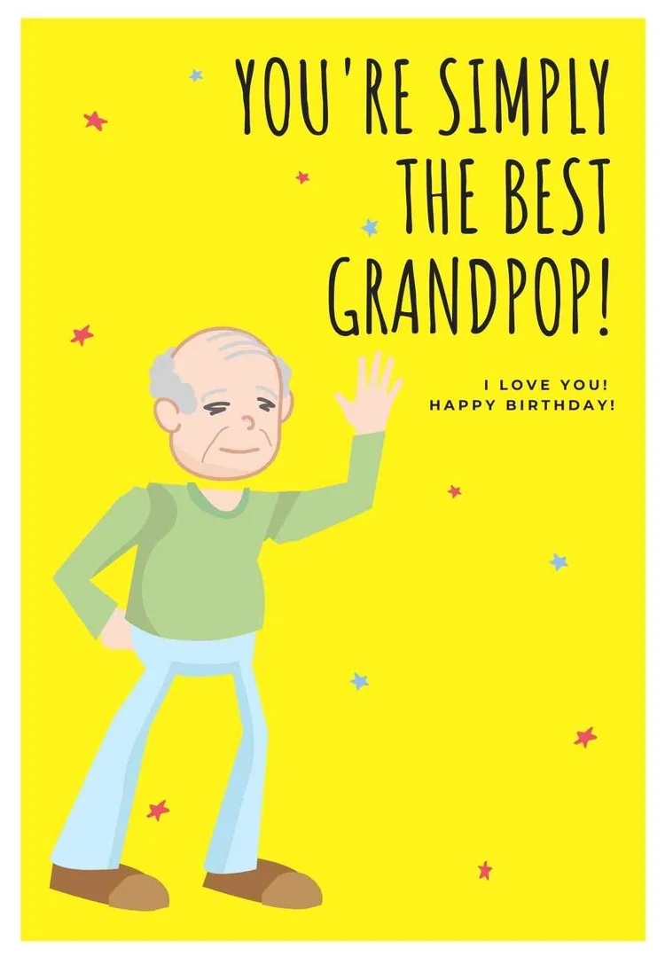 31 Awesome Grandpa Printable Birthday Cards (free) — PRINTBIRTHDAY.CARDS