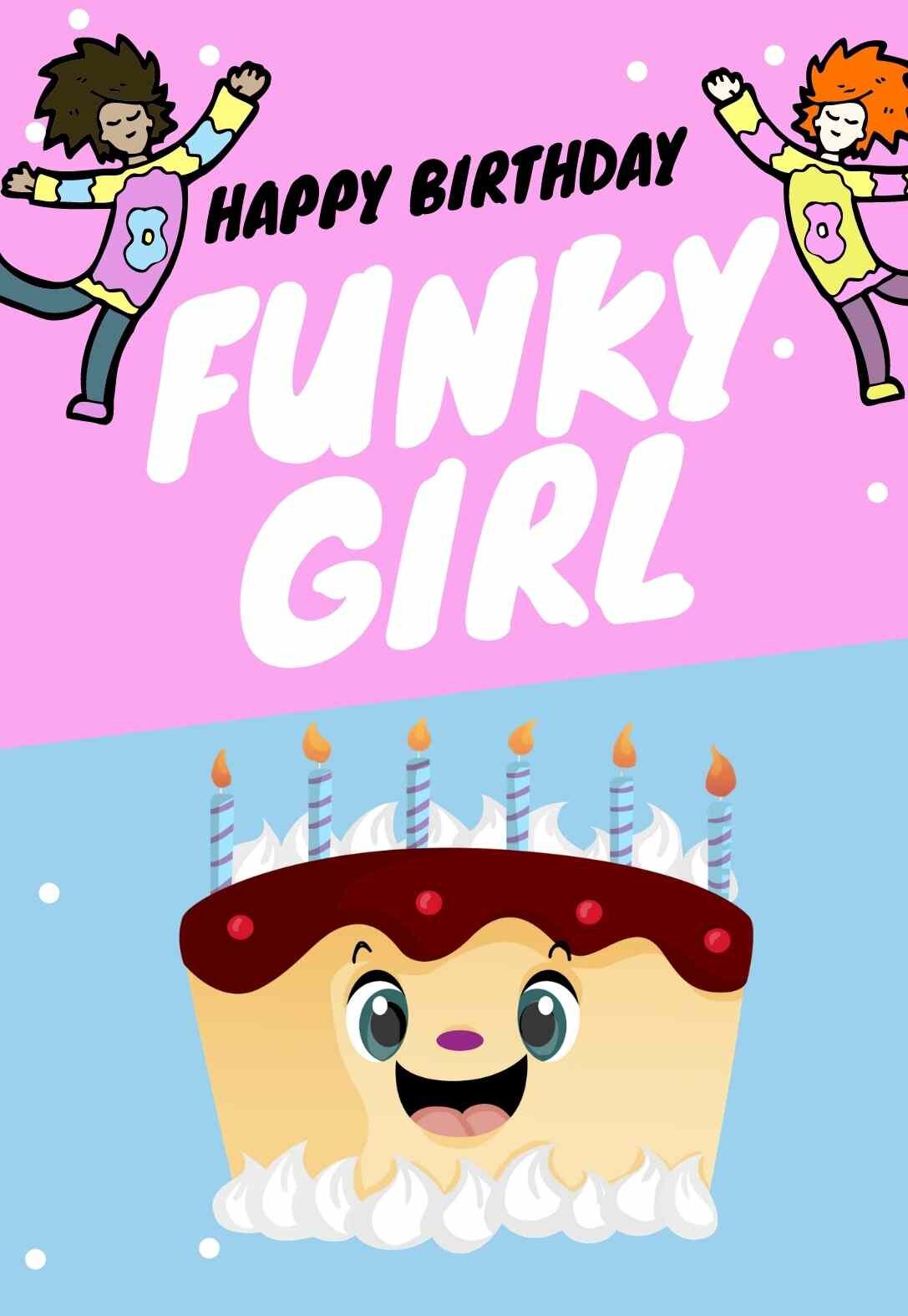 Teenage Girl Birthday Cards & Messages — PRINTBIRTHDAY.CARDS