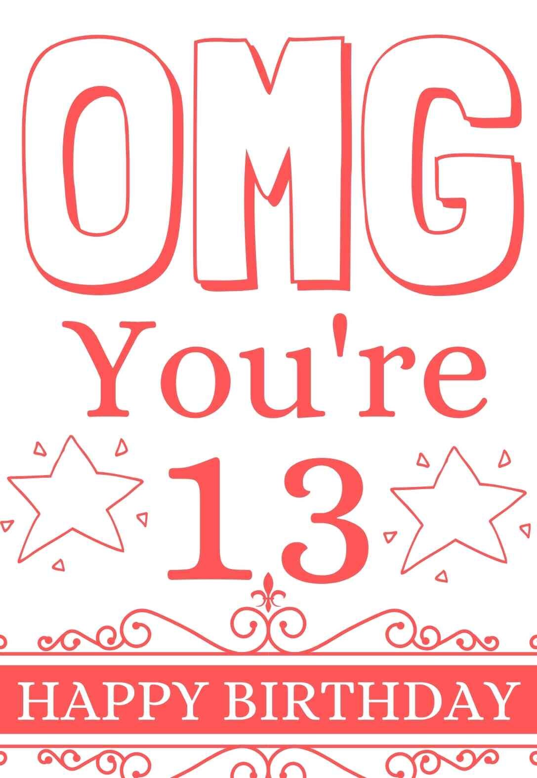 9-gorgeous-printable-birthday-cards-for-13-year-olds-free