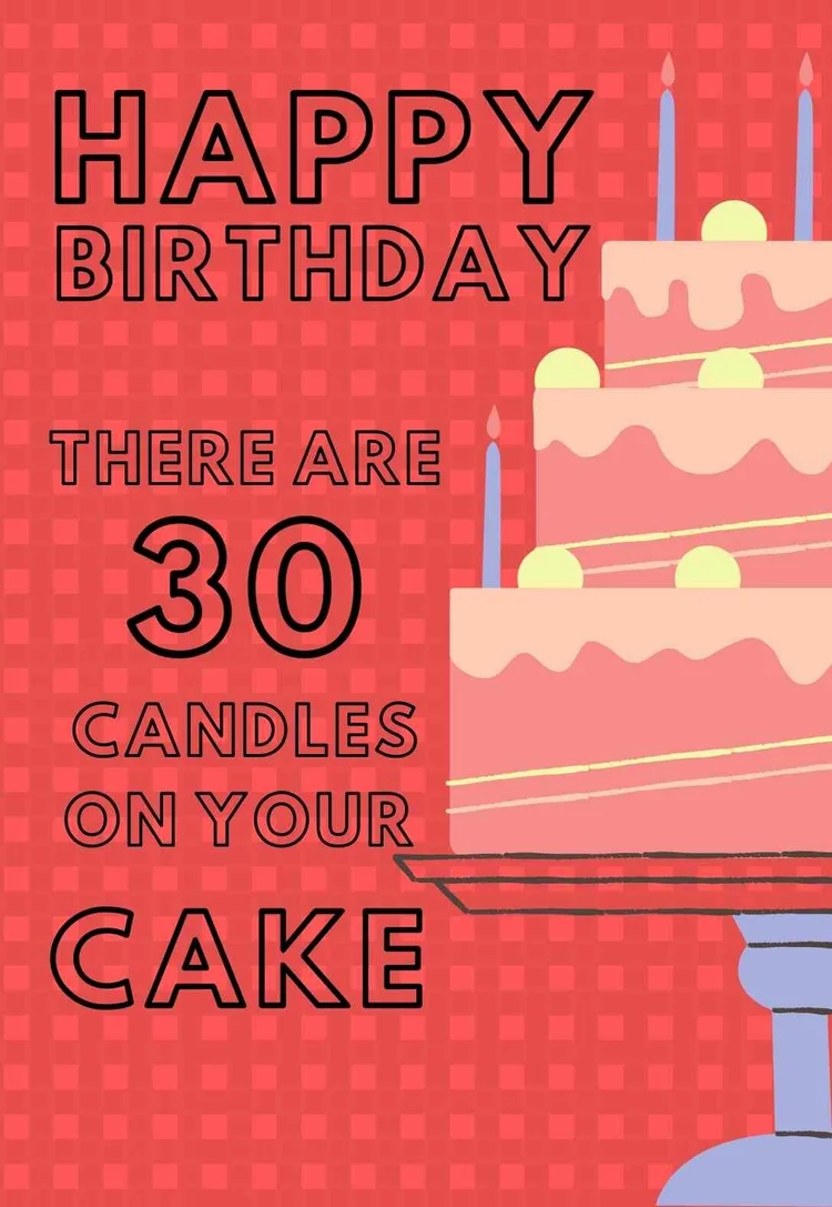 The best printable 30th birthday cards free printbirthday cards