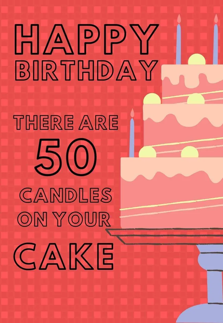 Printable 50th Birthday Cards (free) — PRINTBIRTHDAY.CARDS