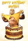 Wrestling Birthday Card — PRINTBIRTHDAY.CARDS