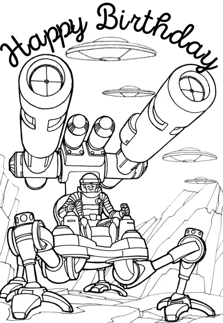 10+ Birthday Coloring Pages & Cards for Boys (free) — PRINTBIRTHDAY.CARDS