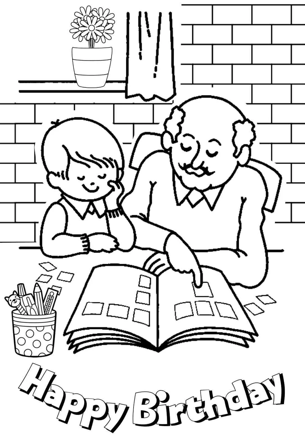 31 Awesome Grandpa Printable Birthday Cards (free) — PRINTBIRTHDAY.CARDS