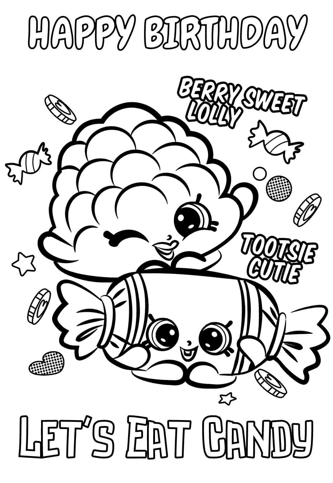 10 of the Cutest Shopkins Birthday Coloring Pages & Cards (free ... 10 of the Cutest Shopkins Birthday Coloring Pages & Cards (free ...