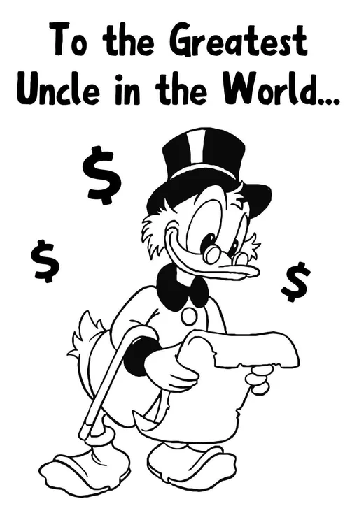 happy birthday uncle coloring pages — PRINTBIRTHDAY.CARDS