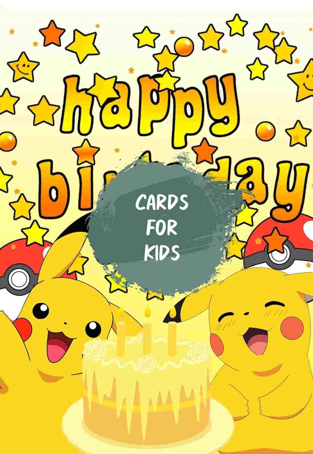 Birthday Cards for Kids/Children