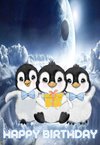 Penguin Printable Birthday Cards — PRINTBIRTHDAY.CARDS