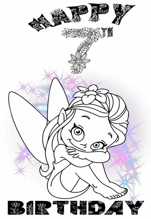 5 Beautiful Fairy Printable Birthday Cards (free) — PRINTBIRTHDAY.CARDS