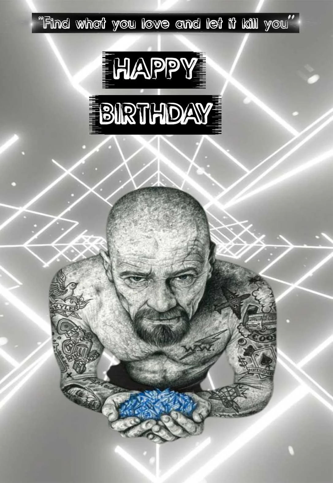 Breaking Bad Printable Birthday Cards PRINTBIRTHDAY CARDS