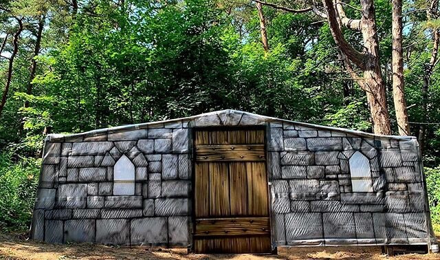 COMING SOON- Princess Trail. How do you like our stone castle?👸👑 we also have our beautiful ice castle too!
