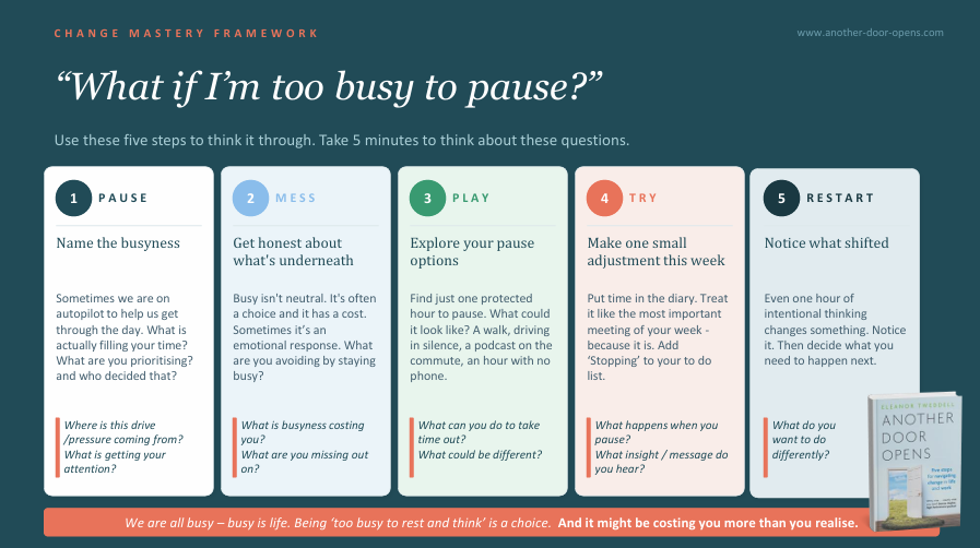 Too busyness Loop: Too busy to do good work?