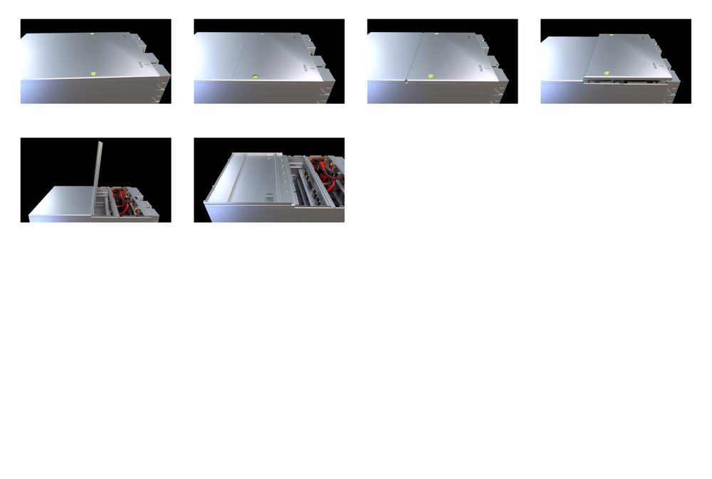 Storyboard frames for removing the top cover.