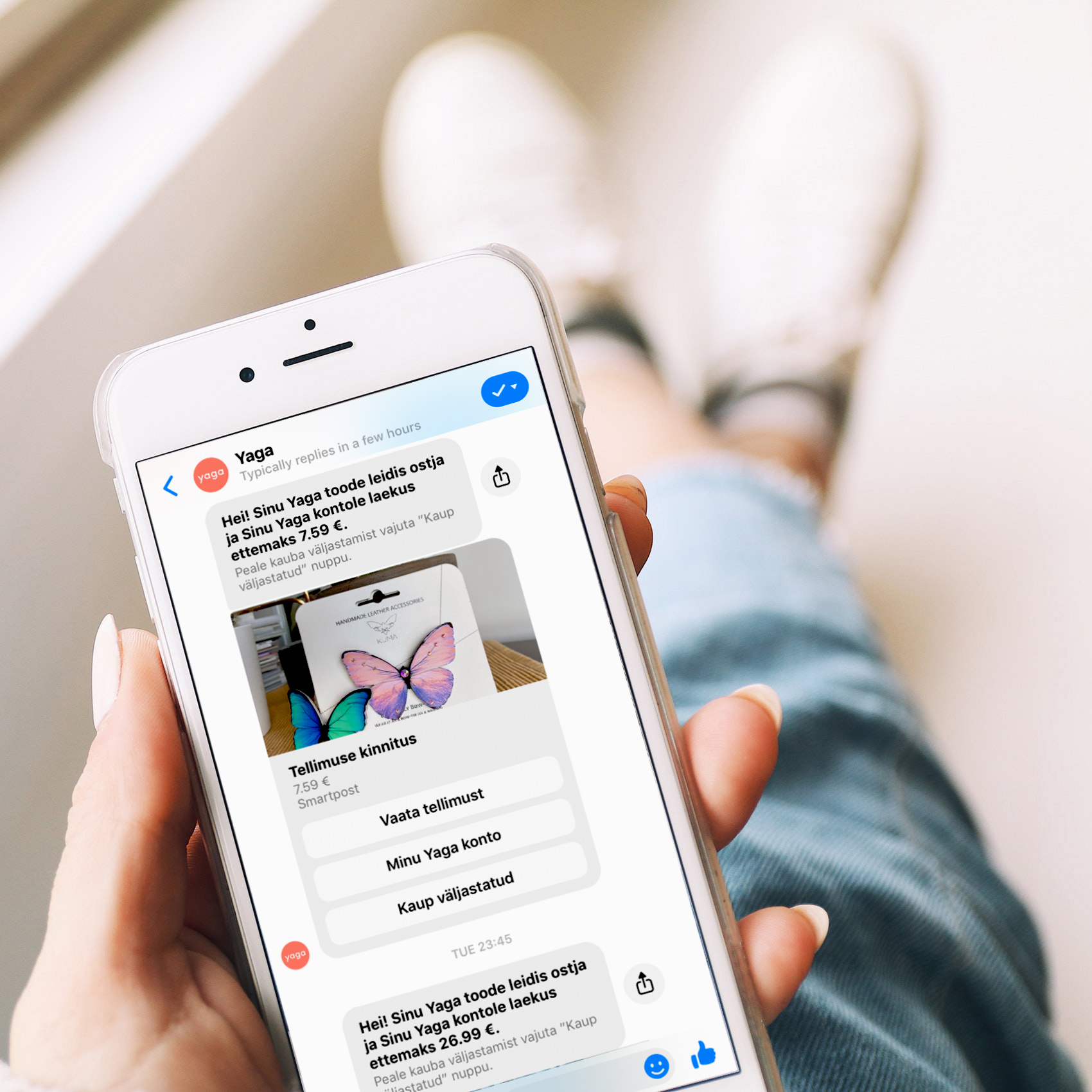 Kuidas olla kindel, et Yaga müügiteavitus jõuab Sinuni?