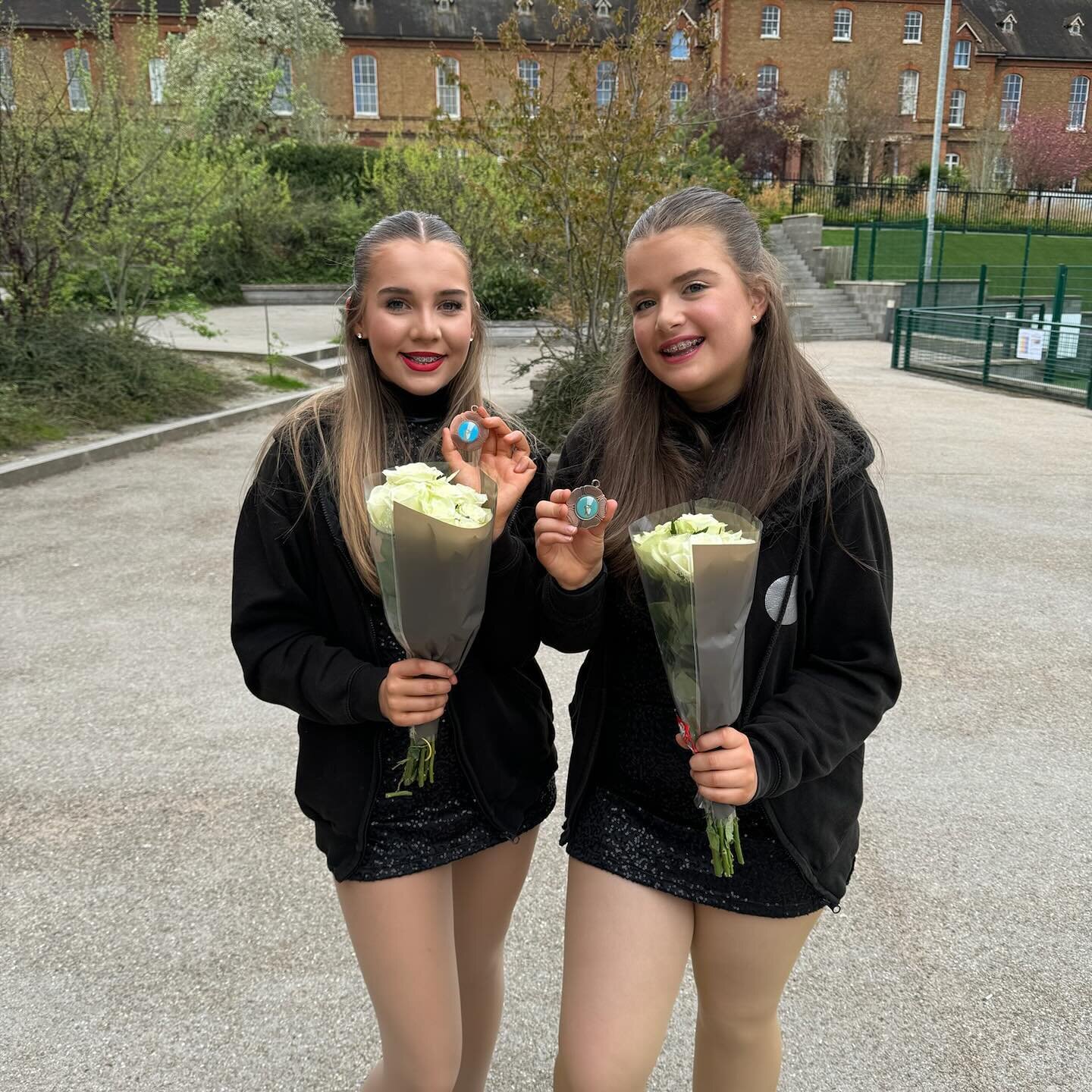 Two 3rd place medals at the Guildford Festival of Dance today! So proud of our girls - Layla, Chloe, Poppy &amp; Sadie - for dancing so beautifully, and being so wonderful. 🌟🫶🏼