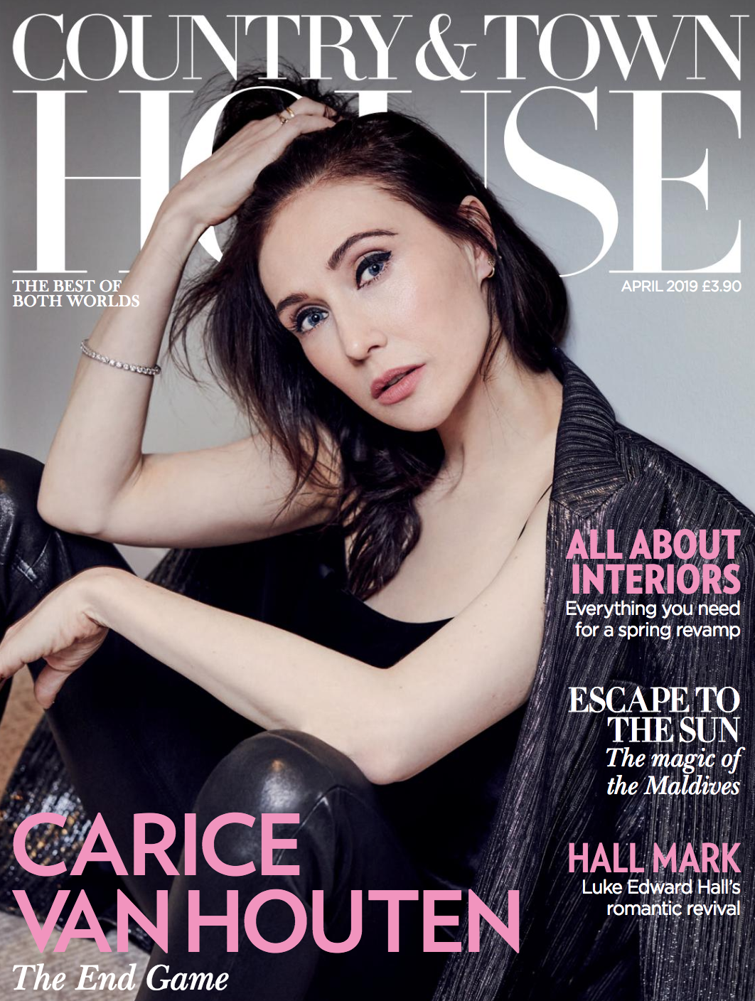 Country & Town House - April 2019 Our Isabella Headboard is featured. Buy it here .