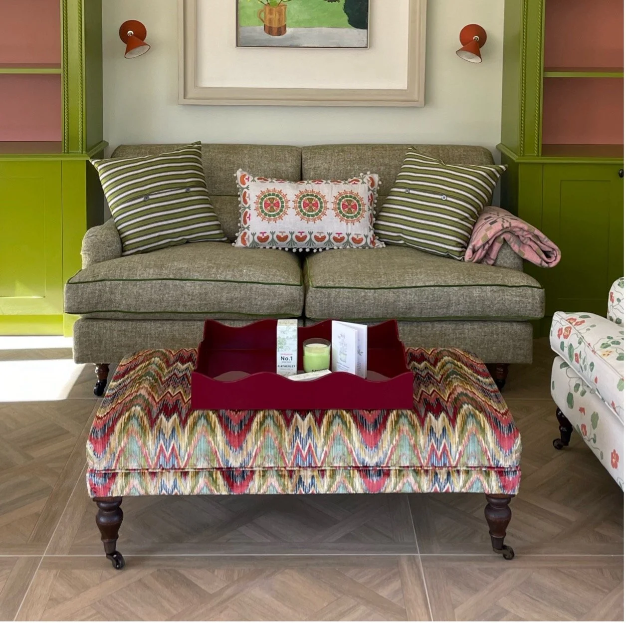 Luxurious multi fabric - bringing in colours from around.jpg