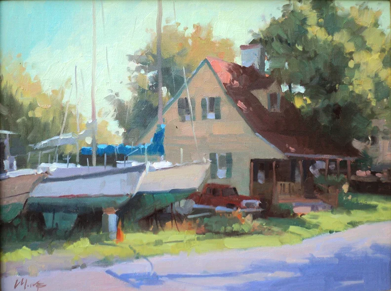 The captains house