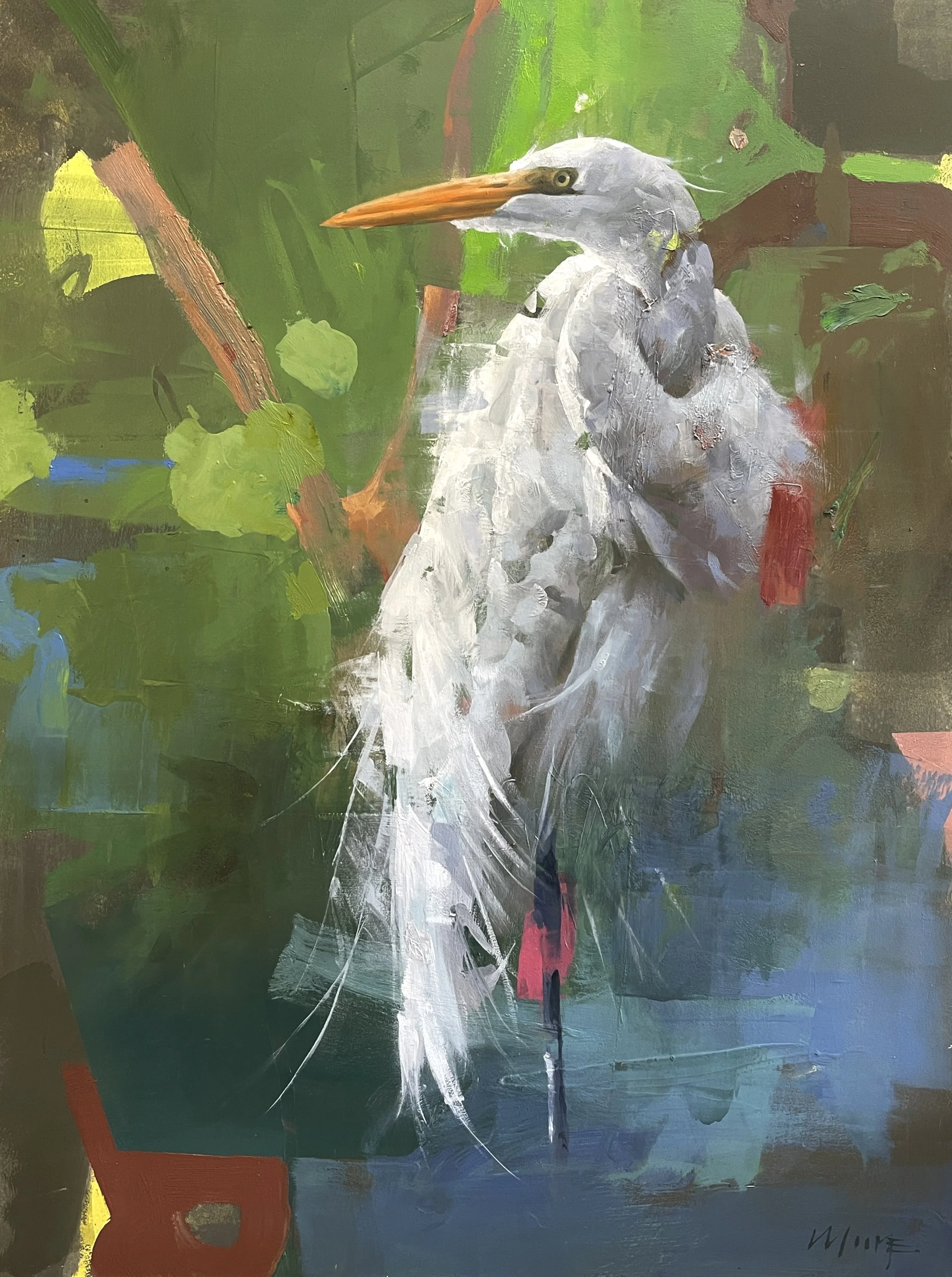 White egret II