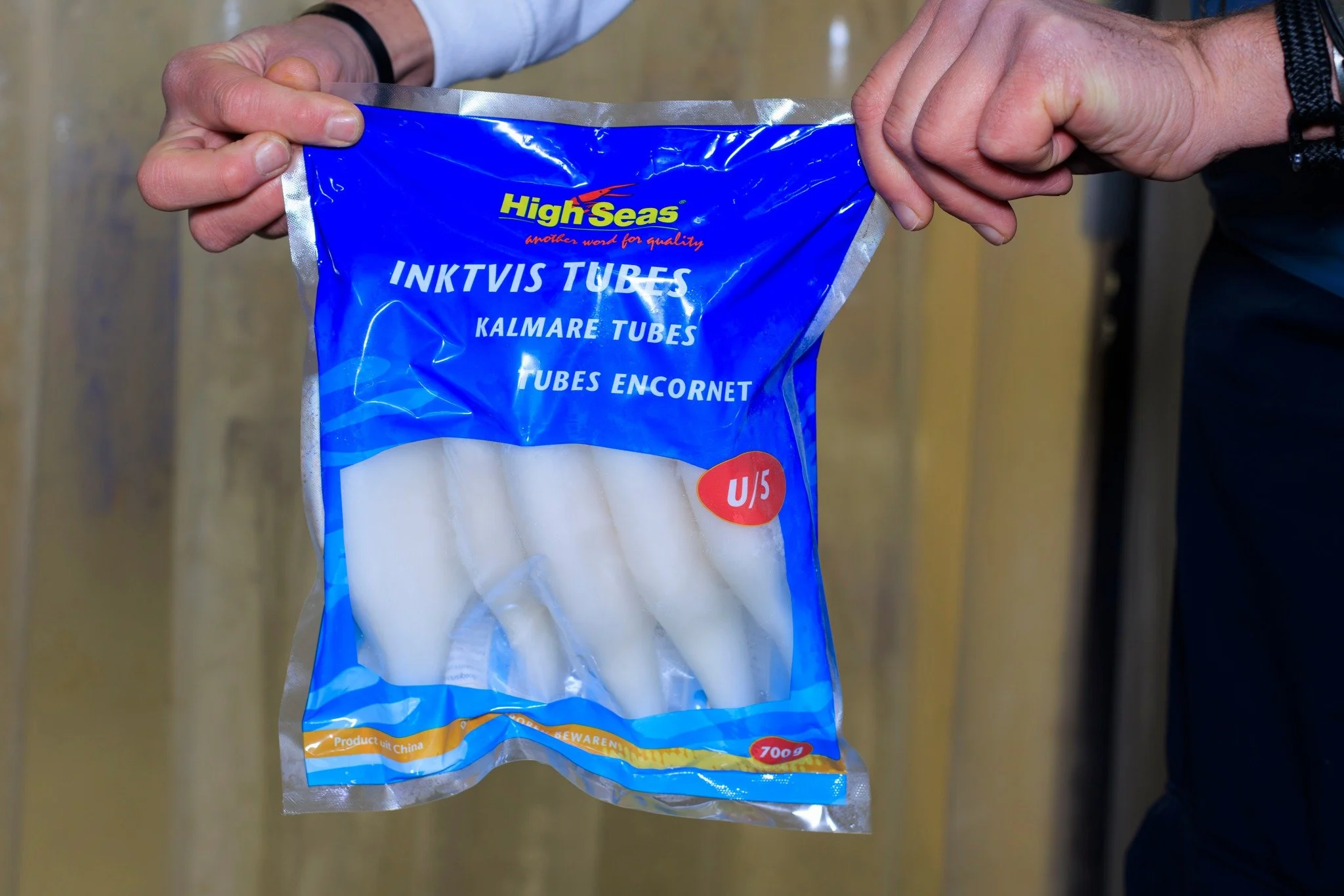 𝐇𝐢𝐠𝐡 𝐒𝐞𝐚𝐬 𝐢𝐧𝐤𝐭𝐯𝐢𝐬 𝐭𝐮𝐛𝐞𝐬, 𝐦𝐚𝐚𝐭 𝐔𝟓, 𝟕𝟎𝟎 𝐠 🦑

#hollandvis #hollandvisscheveningen #noordzeevis #vis #vishandel #groothandel #scheveningen #duurzamevis #visrecepten